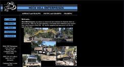Desktop Screenshot of mickhillenterprises.com